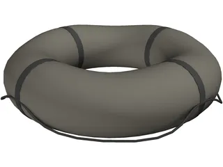 Lifebuoy 3D Model preview
