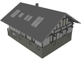Vacation Home 3D Model preview