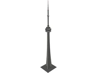 CN Tower 3D Model preview