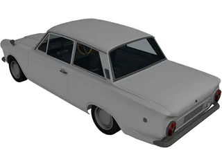 Ford Lotus Cortina (1966) 3D Model preview