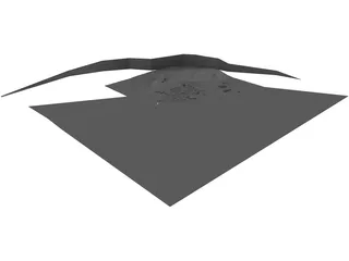 Sochi Autodrom F1 Track 3D Model preview