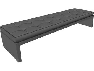 Bench 3D Model preview