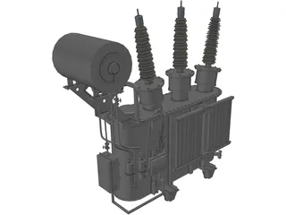 Transformator 3D Model preview