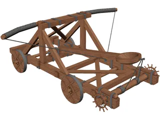 Catapult 3D Model preview