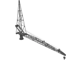 Crane 3D Model preview
