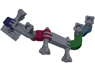 GoPro Connectors 3D Model preview
