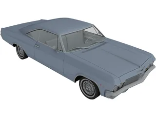 Chevrolet Impala (1965) 3D Model preview