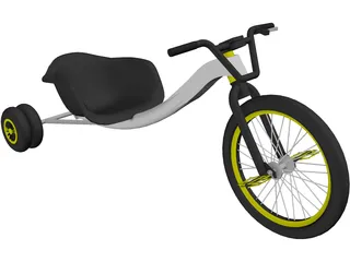 Drift Trike 3D Model preview