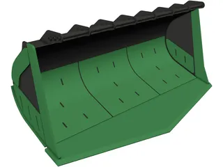 Bucket C260 3D Model preview