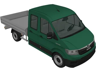 MAN TGE (2017) 3D Model preview