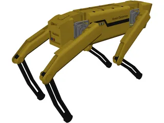 Boston Dynamics Spotmini 3D Model preview