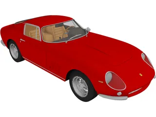 Ferrari 275 GTB (1964) 3D Model preview