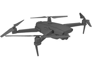 DJI Mavic 2 3D Model preview