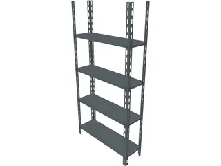 Shelf 3D Model preview