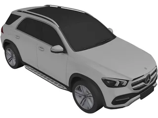 Mercedes-Benz GLE (2020) 3D Model preview