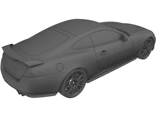 Jaguar XK 3D Model preview