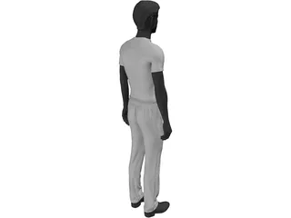 Male 3D Model preview