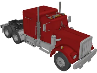 Tamiya King Hauler 3D Model preview