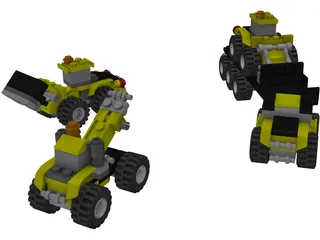 Lego Creator 3in1 #5761 3D Model preview