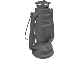 Lantern 3D Model preview