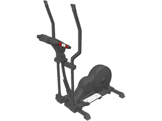 Treadmill Kettler 3D Model preview