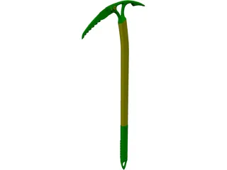 Ice Axe 3D Model preview
