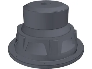 JL Audio 8w3v3 Subwoofer 3D Model preview