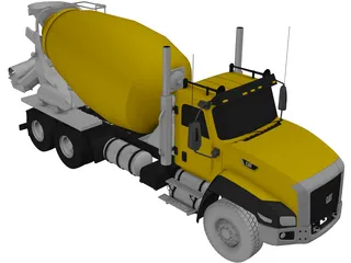 Caterpillar CT660 3D Model preview