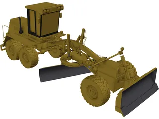 Grader GS-2501 3D Model preview