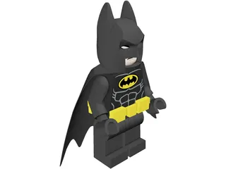 Lego Batman 3D Model preview