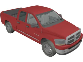 Dodge Ram (2007) 3D Model preview