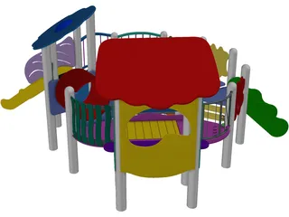 Playground 3D Model preview