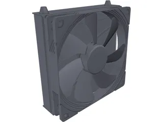 Noctua NH-L9 3D Model preview