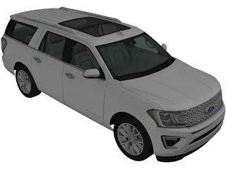 Ford Expedition (2017) 3D Model preview