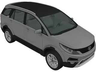 Tata Hexa (2016) 3D Model preview