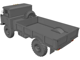 GAZ-66 3D Model preview