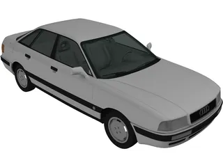 Audi 80 [B4] (1991) 3D Model preview