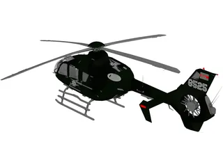 Eurocopter EC-135 3D Model preview