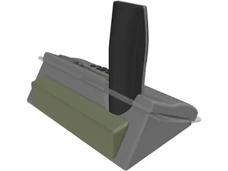 Panasonic Phone 3D Model preview