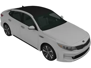 Kia K5 MX (2016) 3D Model preview