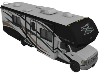 Fleetwood Jamboree Sport (2016) 3D Model preview