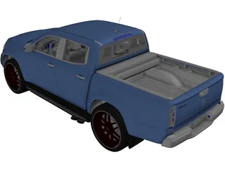 Mercedes-Benz X-Class AMG Concept 3D Model preview