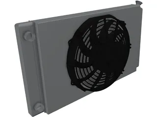 Radiator 3D Model preview