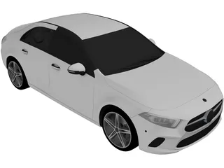Mercedes-Benz A-Class Sedan  [W177] 3D Model preview
