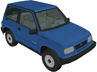 Suzuki Vitara (1989) 3D Model preview
