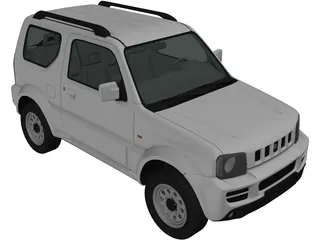 Suzuki Jimny (2012) 3D Model preview