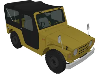 Suzuki Jimny (1970) 3D Model preview