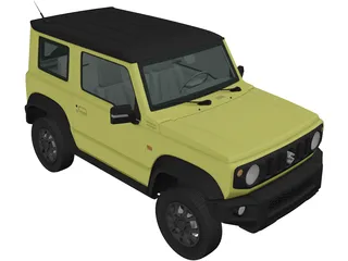Suzuki Jimny (2019) 3D Model preview