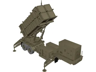 Patriot MIM-104 3D Model preview