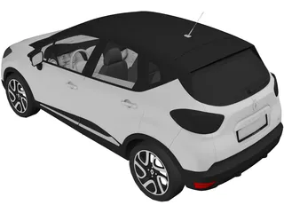 Renault Captur (2013) 3D Model preview
